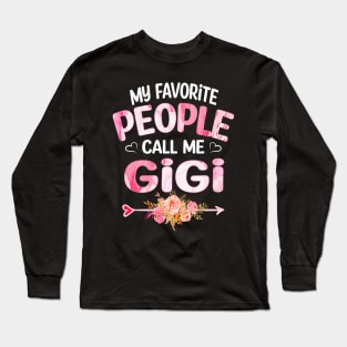 My people Call me gigi Long Sleeve T-Shirt